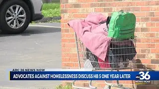 Advocates against homelessness discuss House Bill 5 one year later