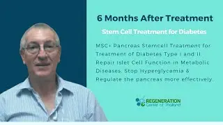 MSC Stem Cell Treatment for Diabetes Type 1 & Type 2 w/ Beta Cell Transplant insulin glucose