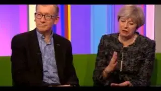 Theresa May and husband Philip INTERVIEW BBC
