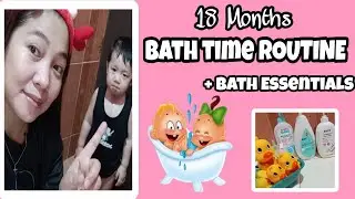 TODDLER BATH TIME ROUTINE + BATH ESSENTIALS | JOHNSON'S BABY BATH | MOMMY K