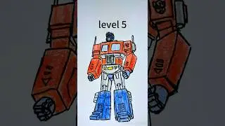 Optimus prime level up draw #drawing #draw #levelup #cartoon #cute #art #anime #optimusprime