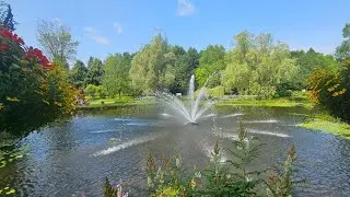 The Beautiful Botanical Garden in Edmundston, New Brunswick.