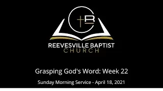 Grasping God's Word Study - Week 22