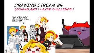 Drawing Fan-art #4 Part 2 : THE 1 layer challenge