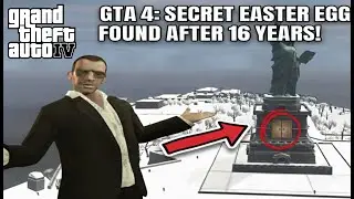 I Found a SECRET GTA 4 Shirt Inside the Statue of Happiness! (Rare Easter Egg)