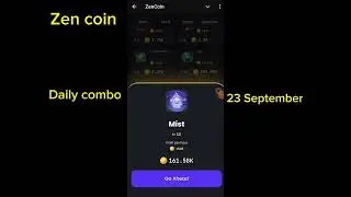 Zen coin daily combo | zen coin daily combo  23 September | today zen coin  #zencoincombo #zencoin
