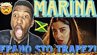 Marina Satti - EPANO STO TRAPEZI (Official Music Video) JAMAICAN FIRST TIME REACTION 🇯🇲 🔥