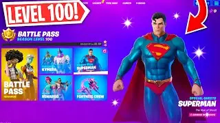Fortnite Season 7 LEVEL 100 MAX UNLOCKED Battlepass! (Chapter 2)