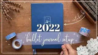 2022 Bullet Journal Setup | Starting a new bullet journal | Simple Floral Theme🌟