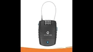 WF Easy Anleitung Tutorial M Wave M-Wave Lock'n'roll Alarm Alarmschloss, schwarz