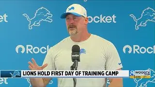 Lions hold first day of training camp