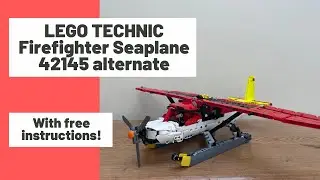 Lego Technic Firefighter Seaplane - 42145 alternate