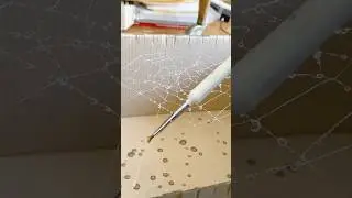 🕷️Making a spiderweb 5/🌱