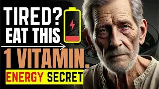 SENIOR, STOP Feeling Tired, The 10 BEST Vitamins Boost ENERGY After 60 | Elders Health