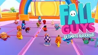 Fall Guys: Ultimate Knockout - Fruit Ninja SEASON 4 [PS4 Gameplay]
