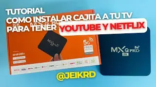 Nueva TV BOX 8K AndroidTV - TUTORIAL COMO INSTALAR CAJITA SMART A TU TV VIEJO
