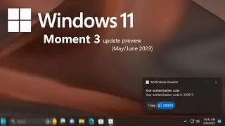 Windows 11: Moment 3 (May/June 2023) update - preview of some features