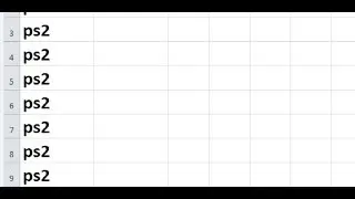 How to copy a text ended with number into multiple cells
