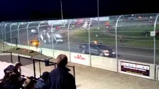 ASCS 360 Warmup laps for feature race - Willamette Speedway