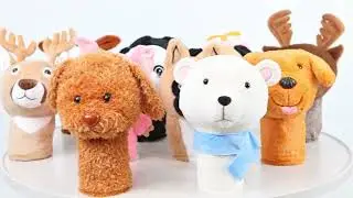Custom Animal Golf Headcovers Plush | Jiliplushie #plushtoys  #golfing #golfclub #stuffedanimals