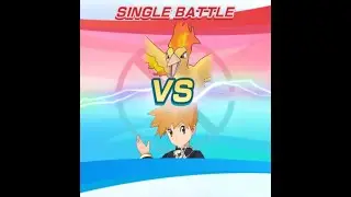 Pokemon Masters EX - 3/5 EX R Blue (Champion) solo Moltres