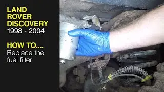 Как заменить топливный фильтр на Land Rover Discovery 1998&ndash;2004 годов выпуска