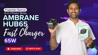 Ambrane Hub65 6 in 1 Power Strips