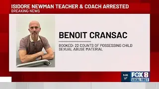 Newman School teacher arrested on suspicion of possessing child sexual abuse material