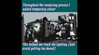 Digital Painting Process Video