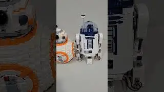 Lego Star Wars DROID Face-off! BB8 vs. R2D2! PICK ONE?! #Lego #legostarwars #bb8 #r2d2 #shorts #afol