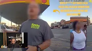 White r****t guy makes false police call on Black lady over her music &says she hit him must watch😂