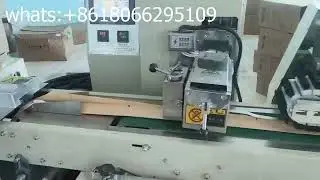 Paper , wooden knives, forks, spoons, environmentally friendly tableware automatic packaging machine