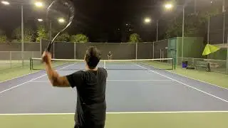 LA tennis practice