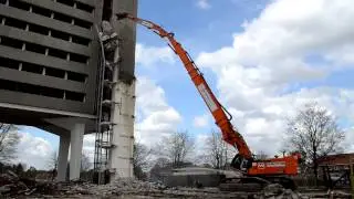 Hitachi ZX 870-3 High Reach Demolition excavator - Martens Democom