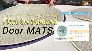How Sublimation Printing Work On Custom Door Mats At PrintDoors.