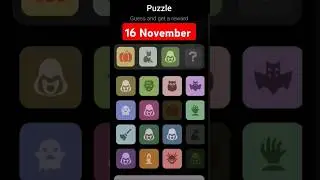 Agent 301 Daily combo today | Agent combo card 16 November | Agent 301 Puzzle Solved Today |