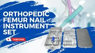 Femur Nail Instrument Set Orthopedic Surgical Femoral Interlocking Nail Instrument Kit