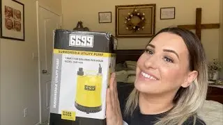 6699 1/6HP Portable Utility Pump Submersible Amazon Review