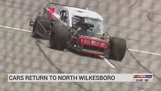 Cars back on track at North Wilkesboro Speedway
