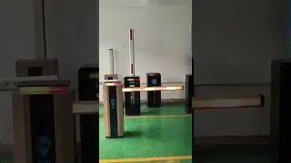 Boom barrier gate with running flashing LED light arm #ledboombarrier #barriergate