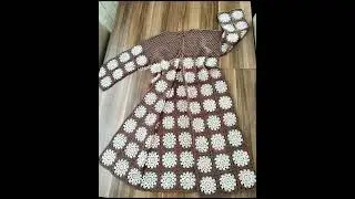 Attractive And Fabolous Crochet Long Cardigan#aestheic #crochet #handmade