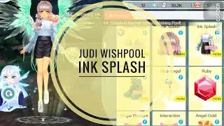 Spending Angel Wishing Pool Ink Splash [ AU2 MOBILE ID ]