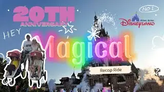 Magical Day at Hong Kong Disneyland 🎆✨ | 20th Anniversary party