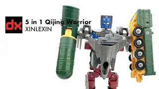 5 in 1 Qijing Warrior Transformer Combiners Chinese Military Vehicles - CollectionDX & Gametoyfriend