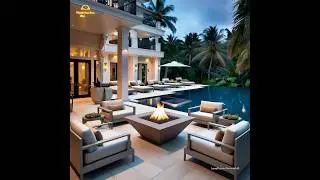 Luxury Mansion Tour: Infinity Pool Tropical Oasis & Modern Design🏖️💎