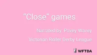 WFTDA Rankings Algorithm Explainer: Part 3 - Close Games