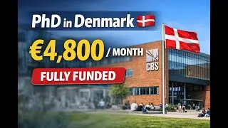 Fully Funded PhD Scholarships in Finance 2026 | Copenhagen Business School | Paid PhD