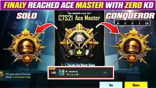 Day 32 | Finally Reached Ace Master With Zero KD Solo Conqueror push #gamervpsingh  #bgmi #pubg