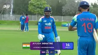 Ayush Mhatre departs! | India U19 v Malaysia U19 | DP World Men's U19 Asia Cup 2025