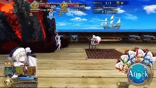 [#FGOUS][#MemorialQuest] Artoria rider alter solo Medea lily and Demon god.